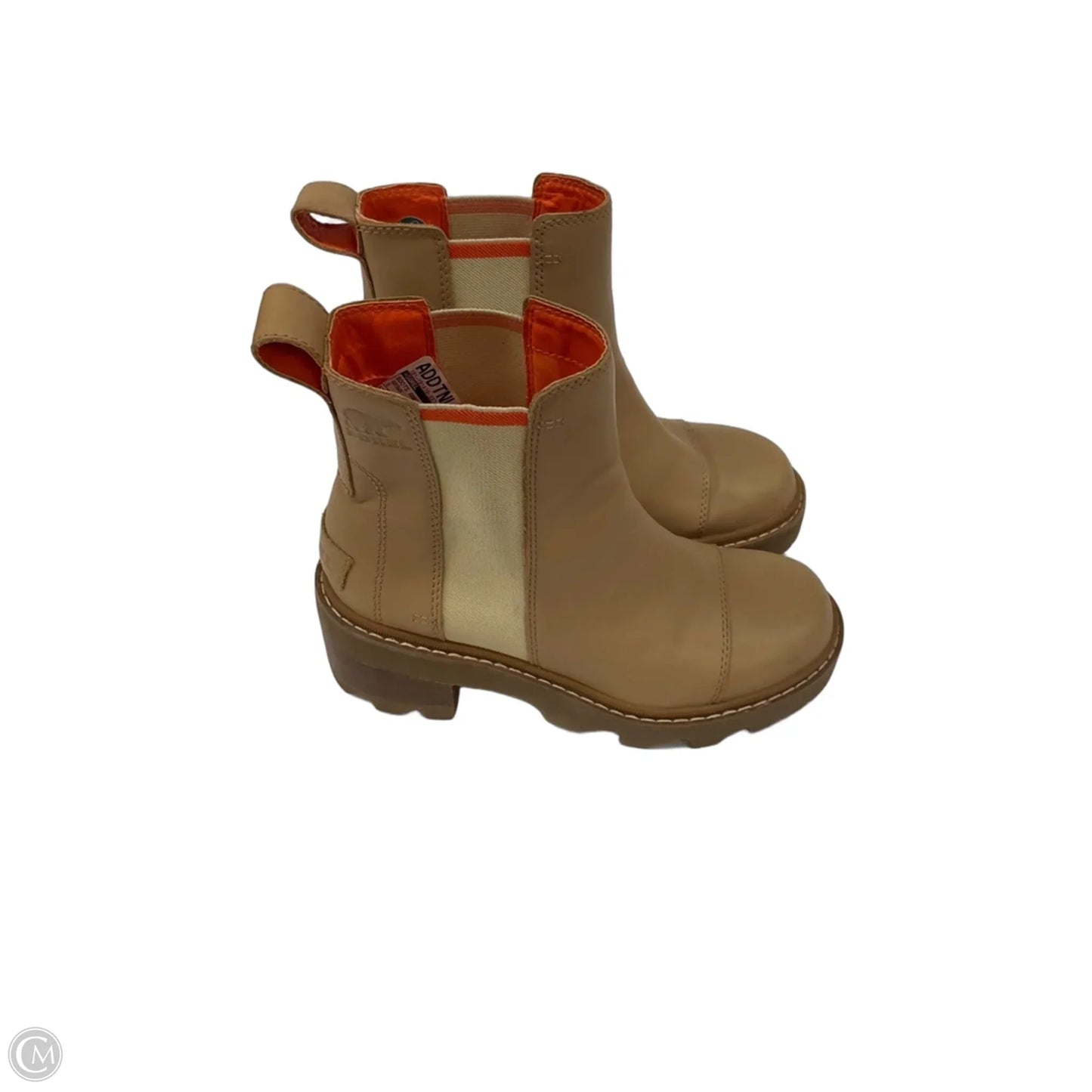 Boots Ankle Heels By Sorel In Brown, Size: 6