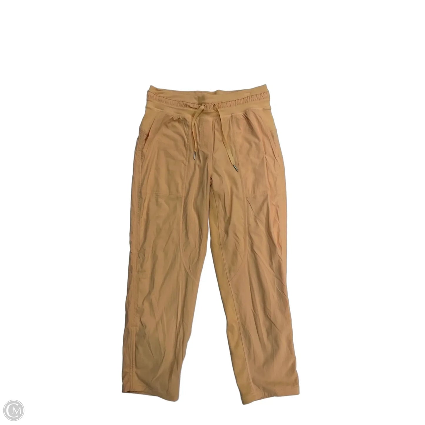 Athletic Pants By Lululemon In Orange, Size: 6