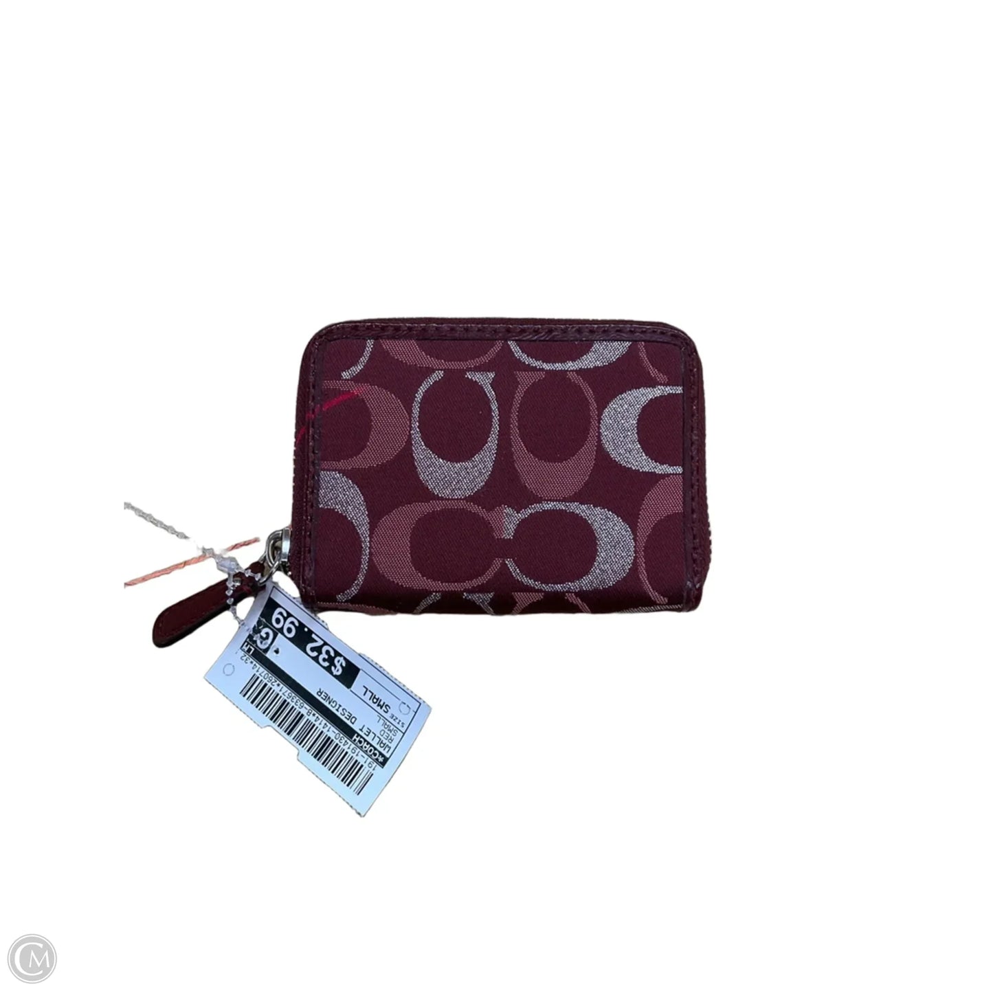 Wallet Designer By Coach, Size: Small