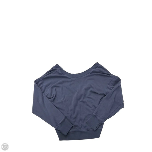 Sweatshirt Crewneck By Offline In Blue, Size: S