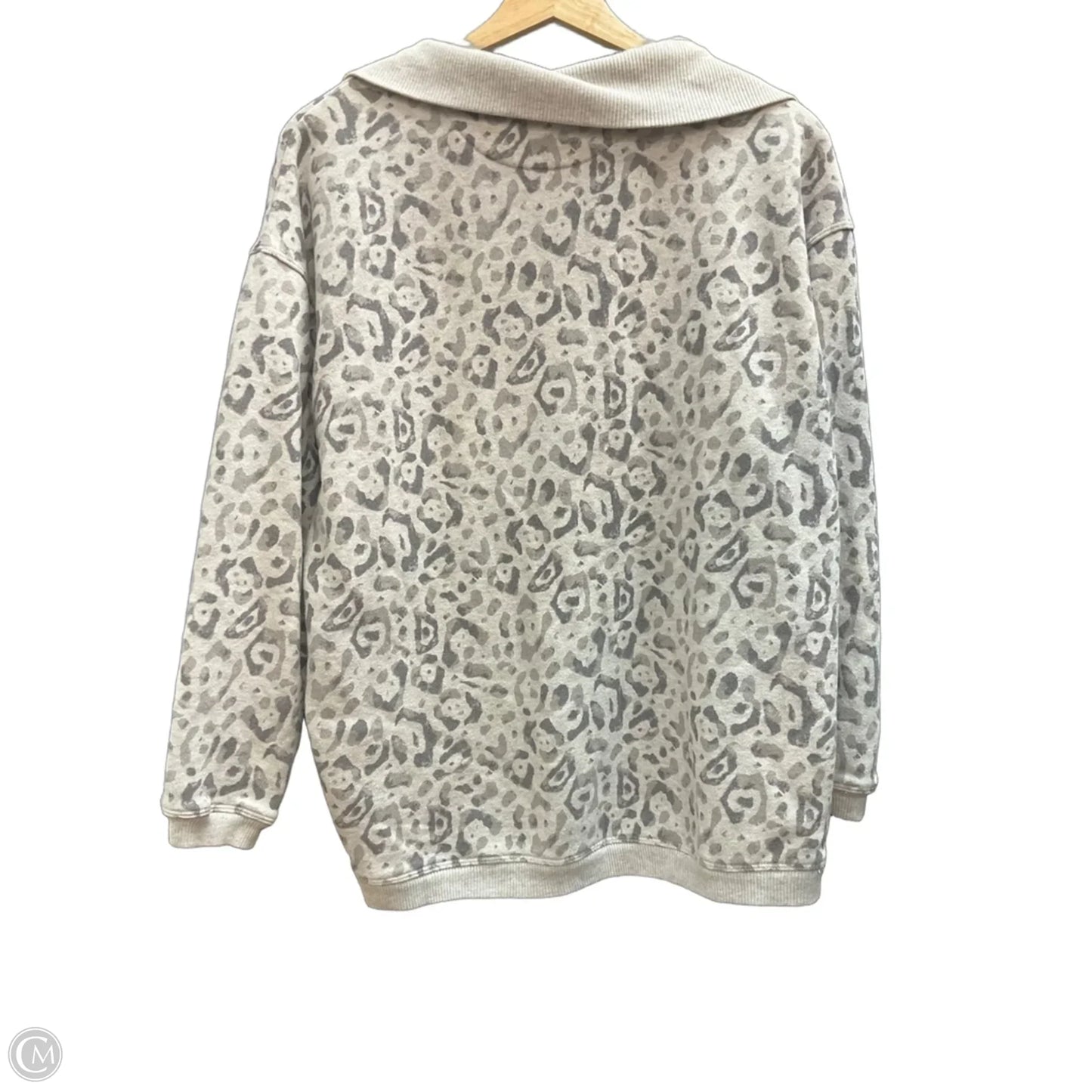 Sweatshirt Collar By Aerie In Animal Print, Size: Xxs