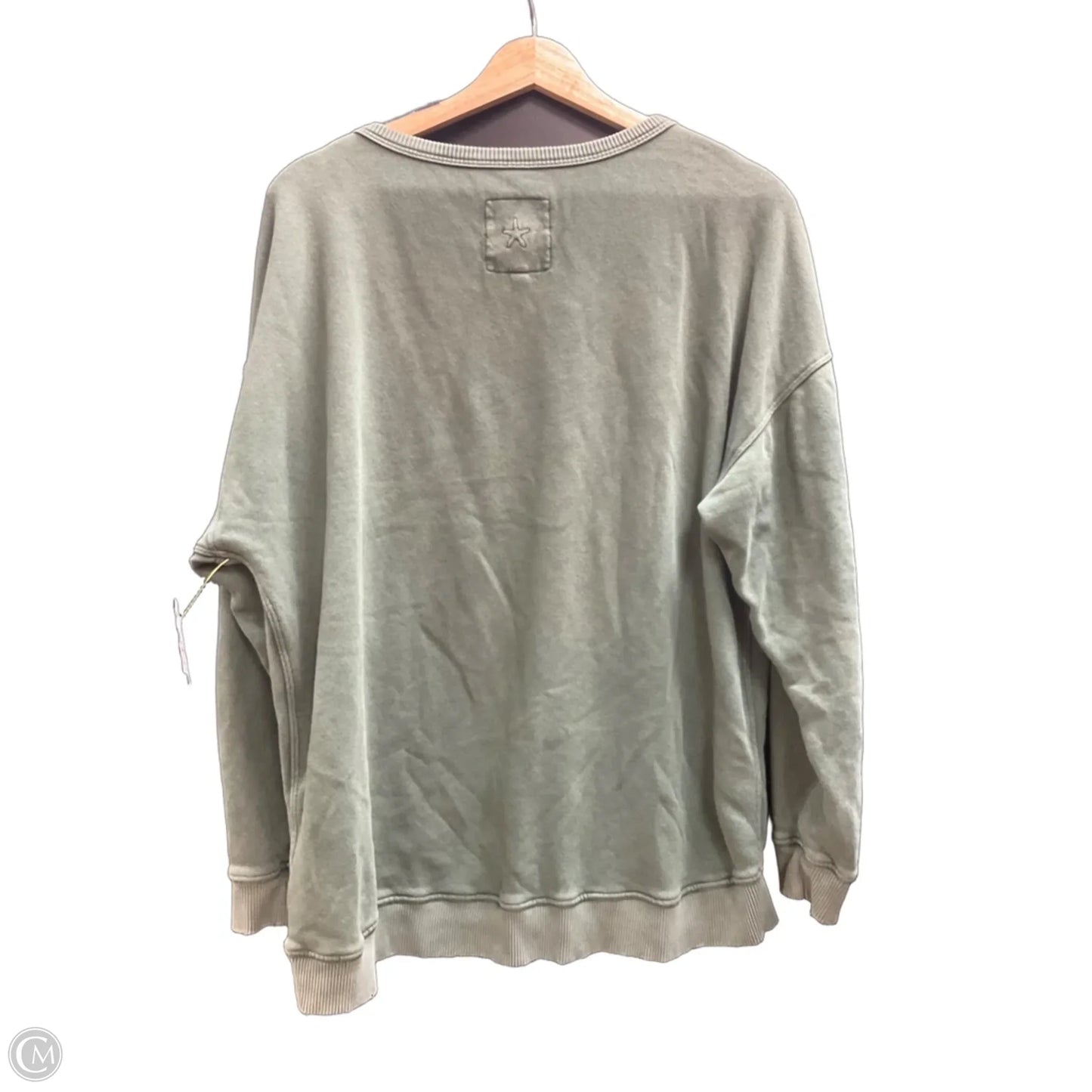 Sweatshirt Crewneck By Aerie In Green, Size: Xs