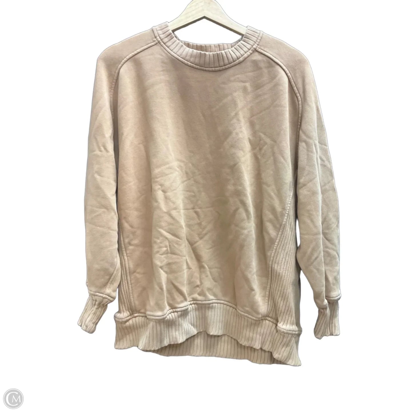 Sweatshirt Crewneck By Aerie In Tan, Size: Xs
