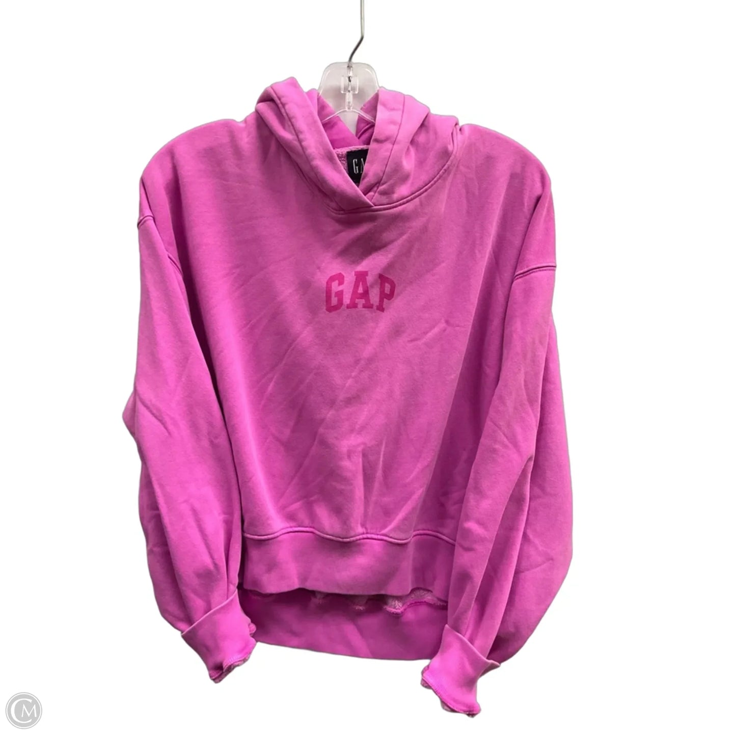 Sweatshirt Hoodie By Gap In Pink, Size: S