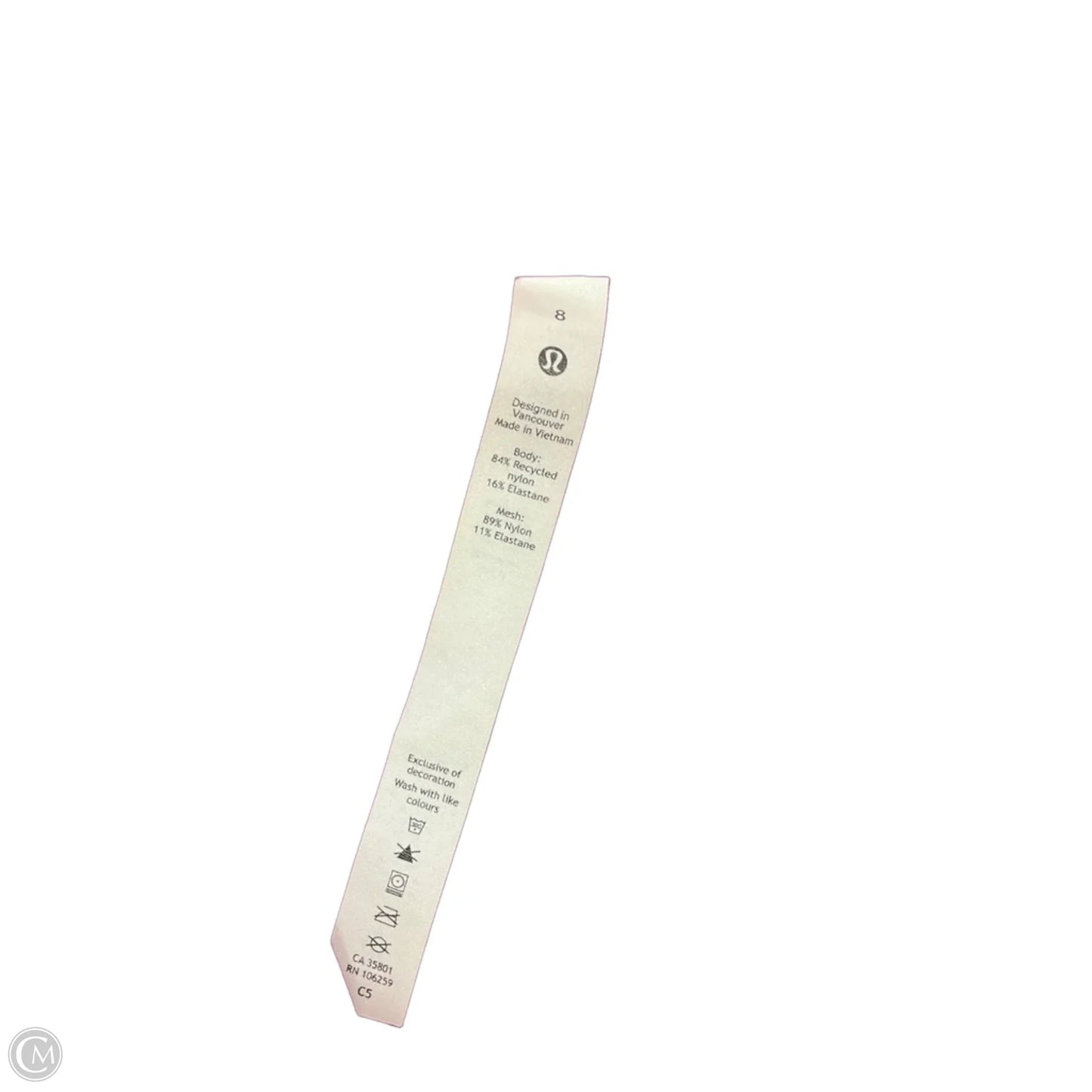 Athletic Jacket By Lululemon In Pink, Size: 8