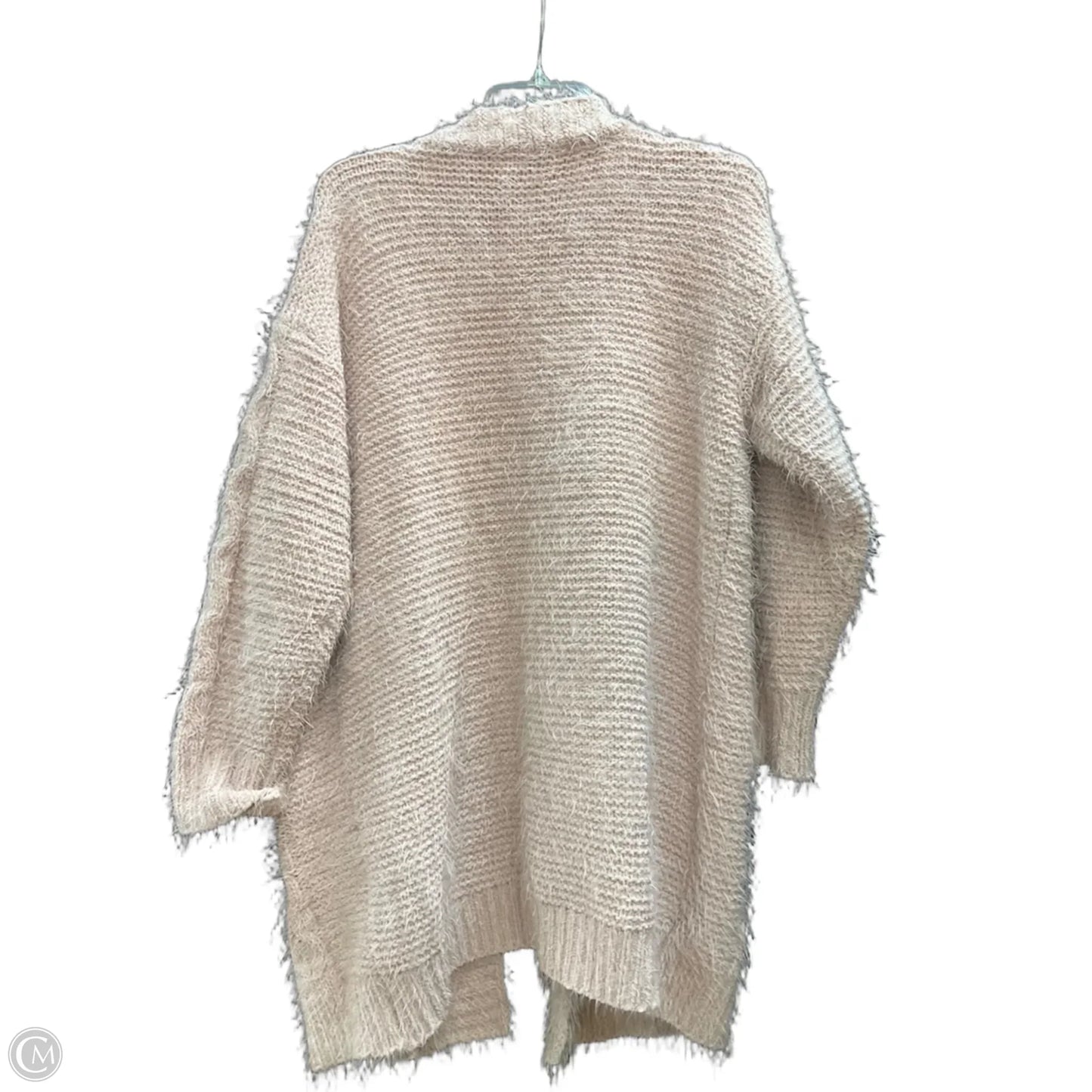 Sweater Cardigan By Allison Joy In Pink, Size: L
