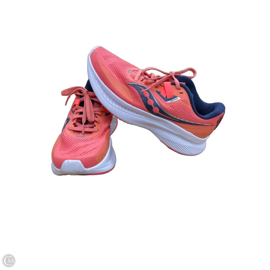 Shoes Athletic By Saucony In Orange, Size: 6.5