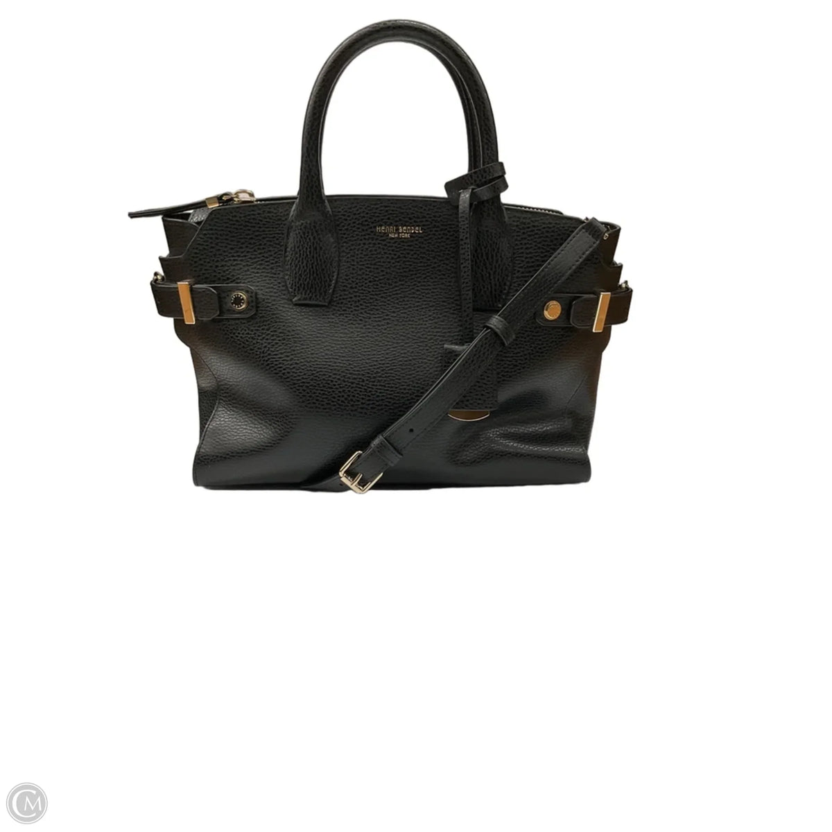 Handbag Leather By Henri Bendel, Size: Large