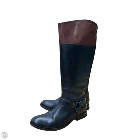 Boots Designer By Frye In Black, Size: 11