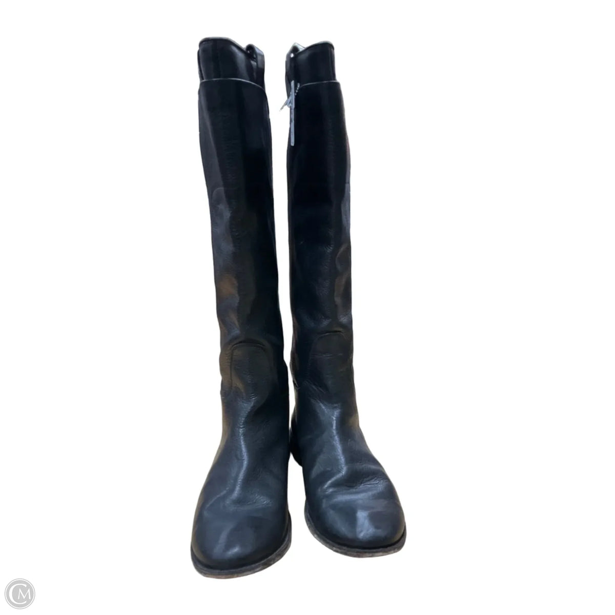 Boots Designer By Frye In Black, Size: 11