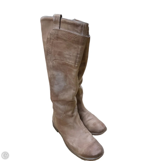 Boots Designer By Frye In Tan, Size: 11