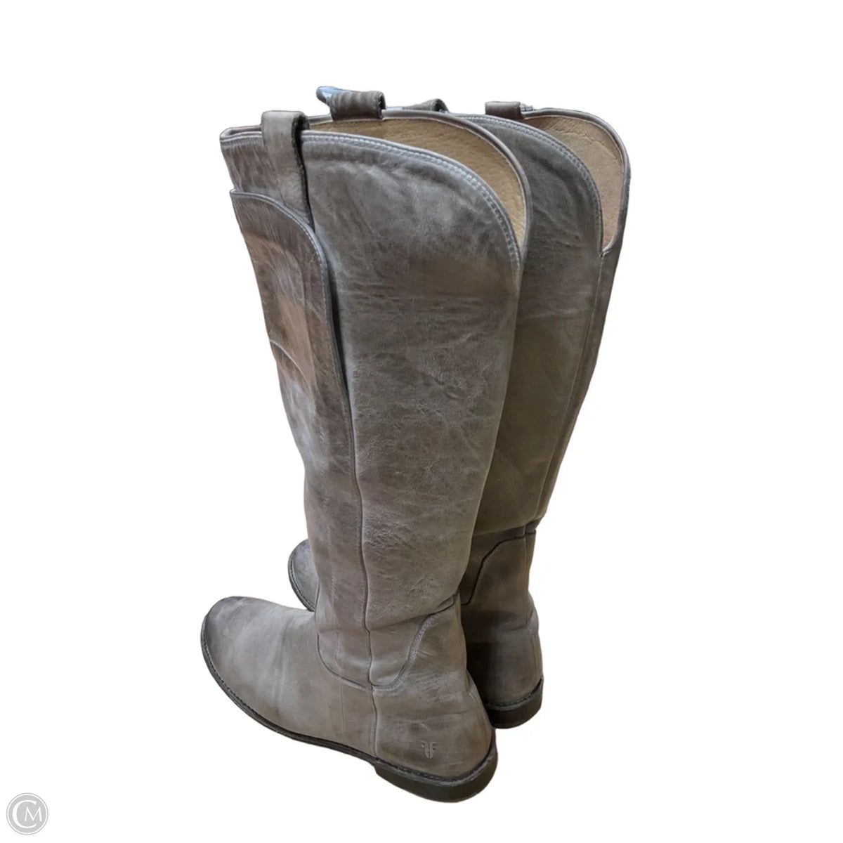 Boots Designer By Frye In Grey, Size: 11