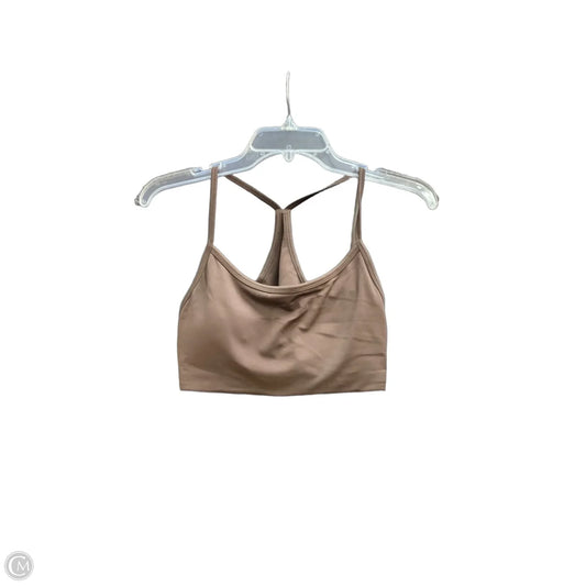 Athletic Bra By Nuuds In Brown, Size: L