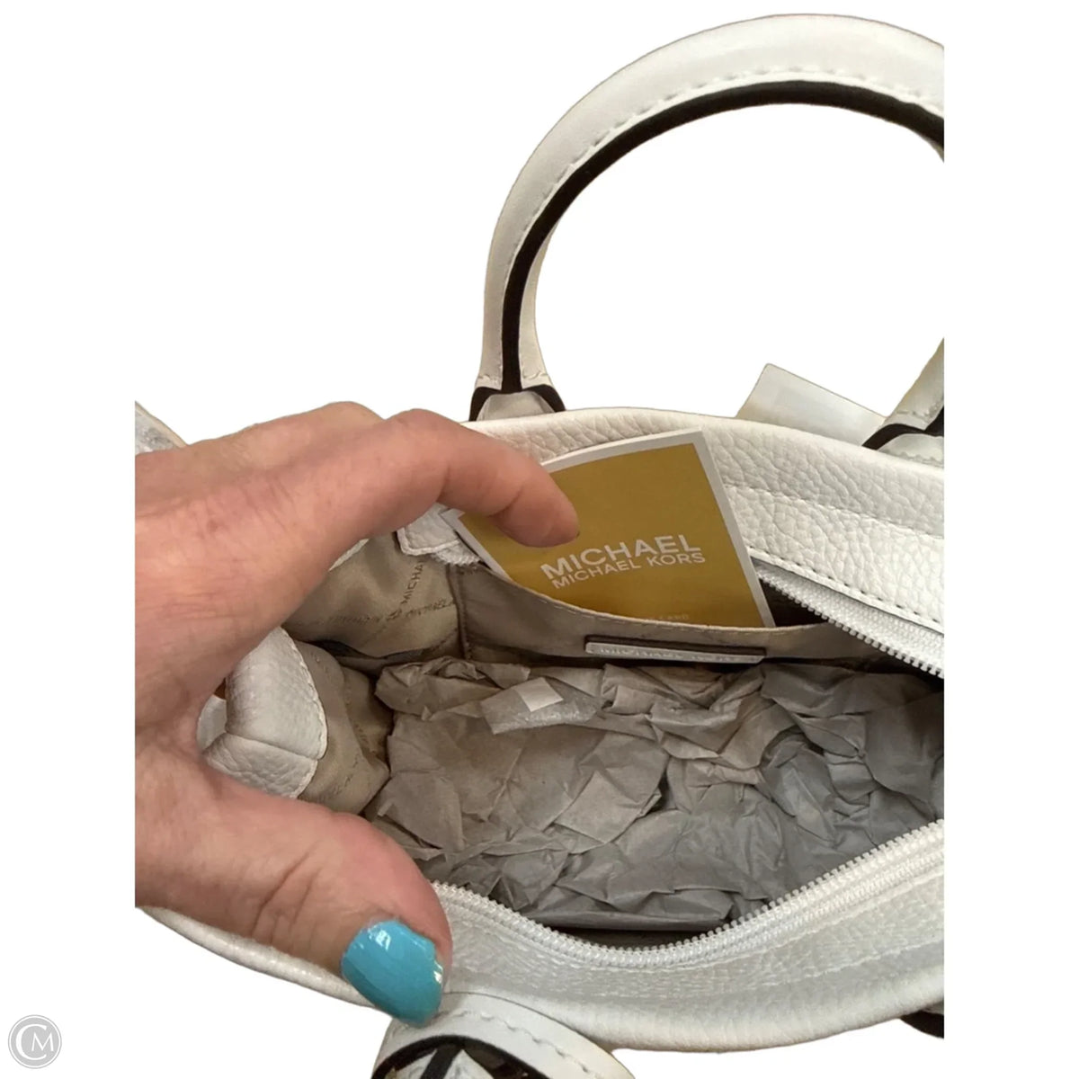 Handbag Designer By Michael Kors, Size: Small