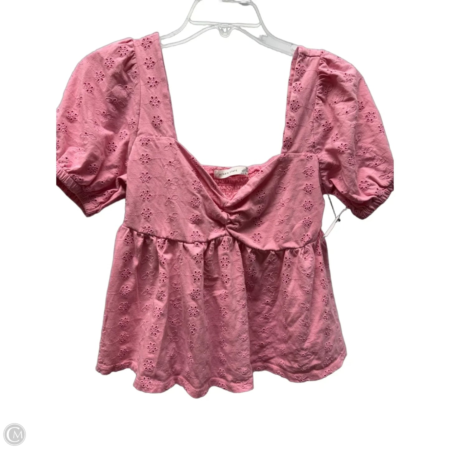 Top Short Sleeve Basic By Altard State In Pink, Size: M
