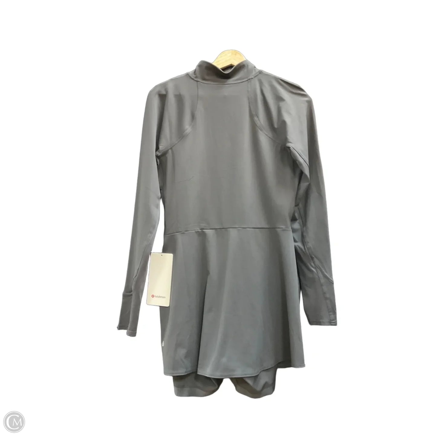 Athletic Dress By Lululemon In Grey, Size: 8