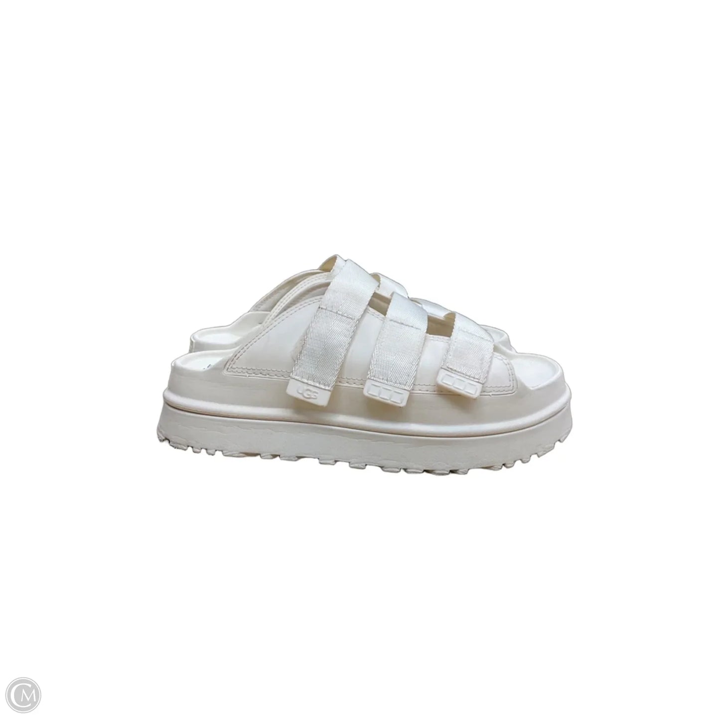 Sandals Designer By Ugg In White, Size: 10