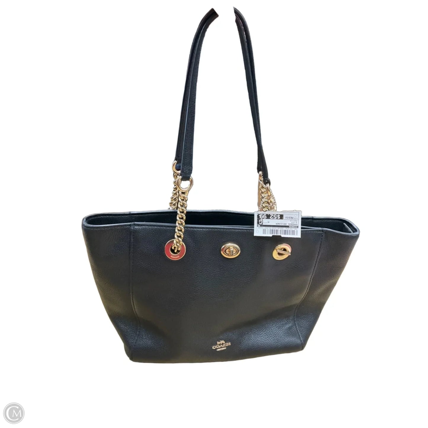 Handbag Designer By Coach, Size: Medium