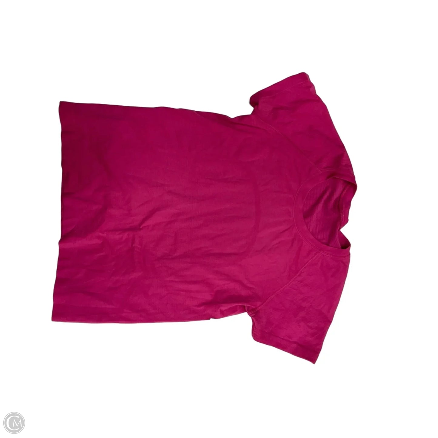 Top Short Sleeve By Lululemon In Pink, Size: 6