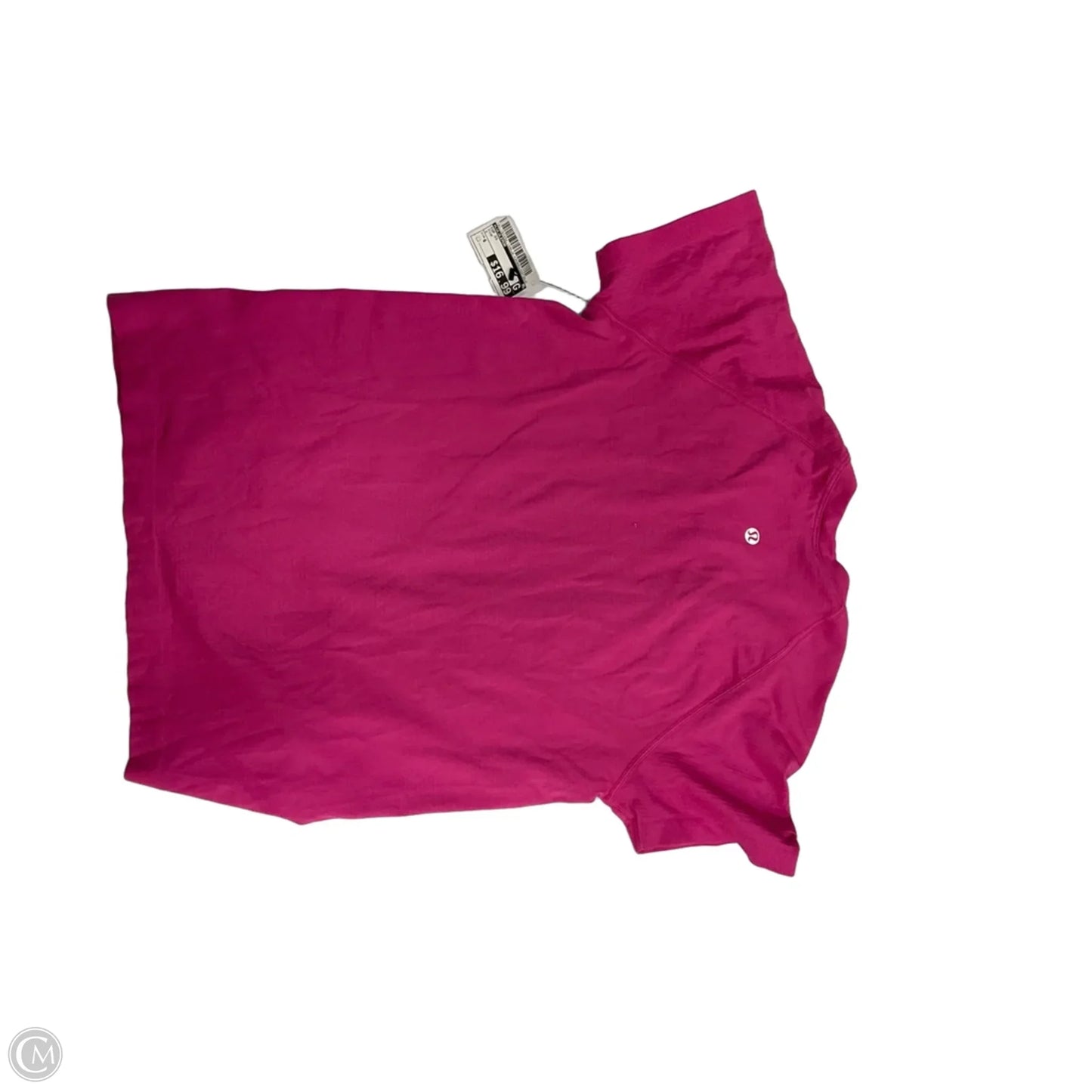 Top Short Sleeve By Lululemon In Pink, Size: 6