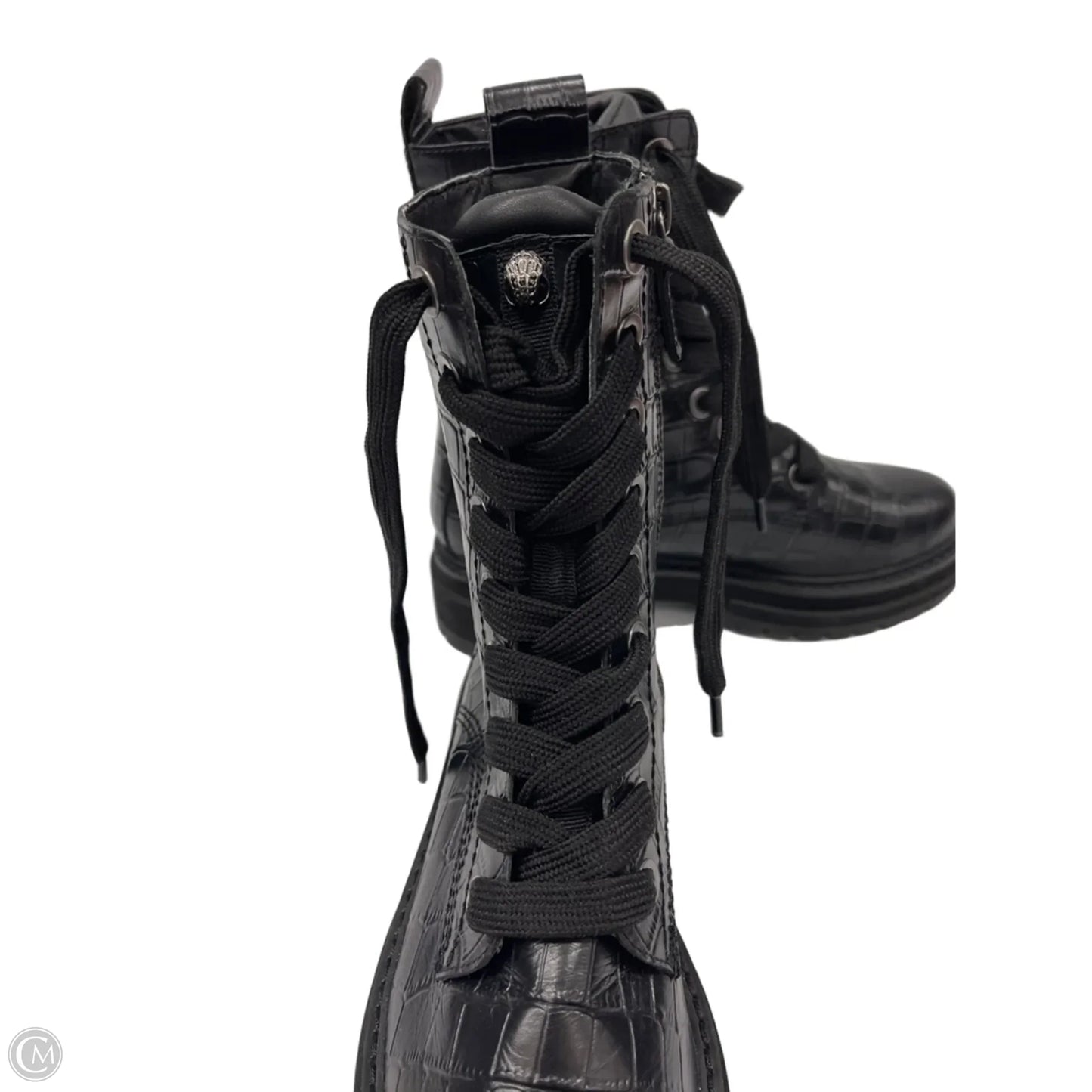 Boots Designer By Kurt Geiger In Black, Size: 7