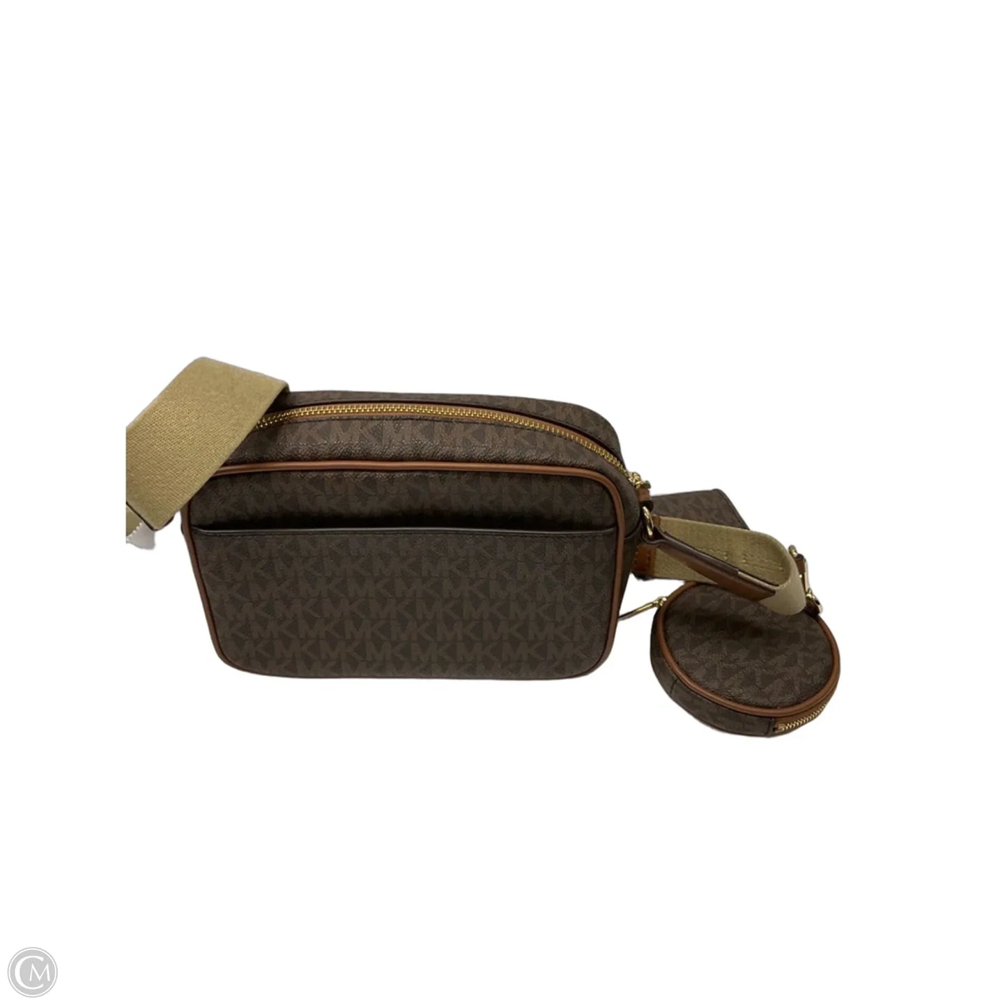 Crossbody Designer By Michael Kors, Size: Medium