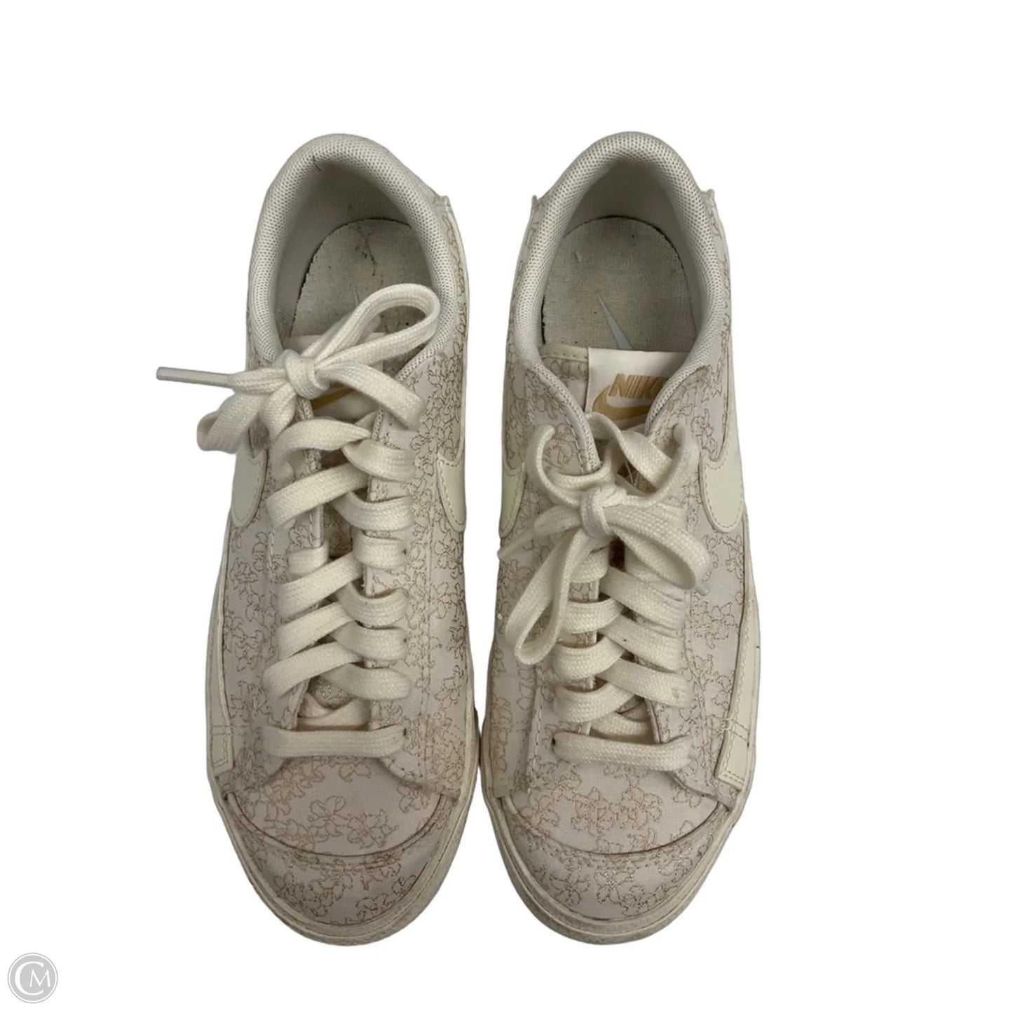 Shoes Athletic By Nike In White, Size: 7