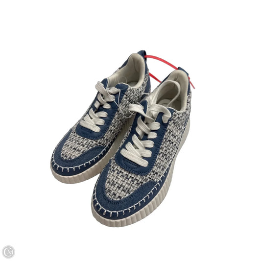 Shoes Sneakers By Universal Thread In Blue, Size: 6