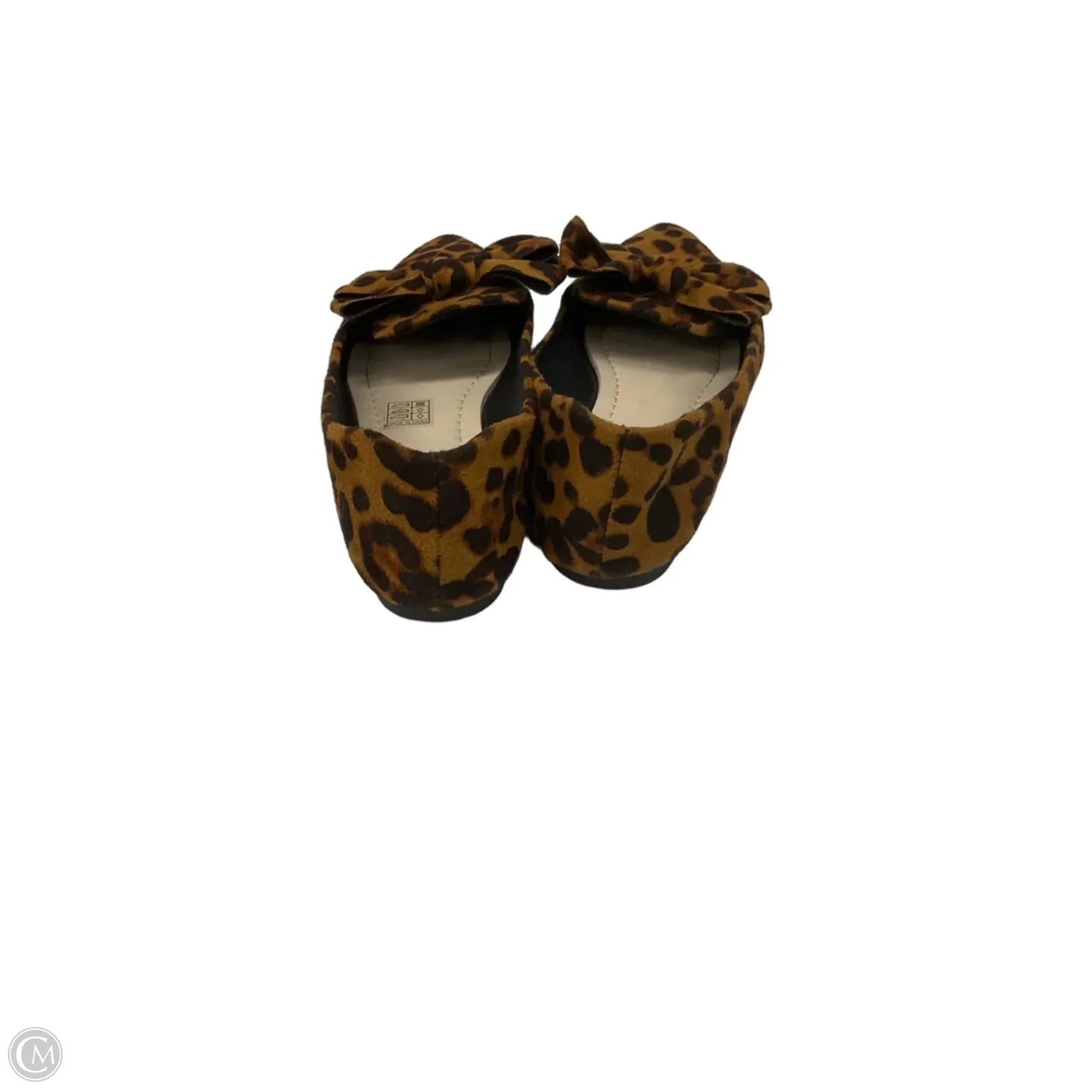 Shoes Flats By Clothes Mentor In Animal Print, Size: 8