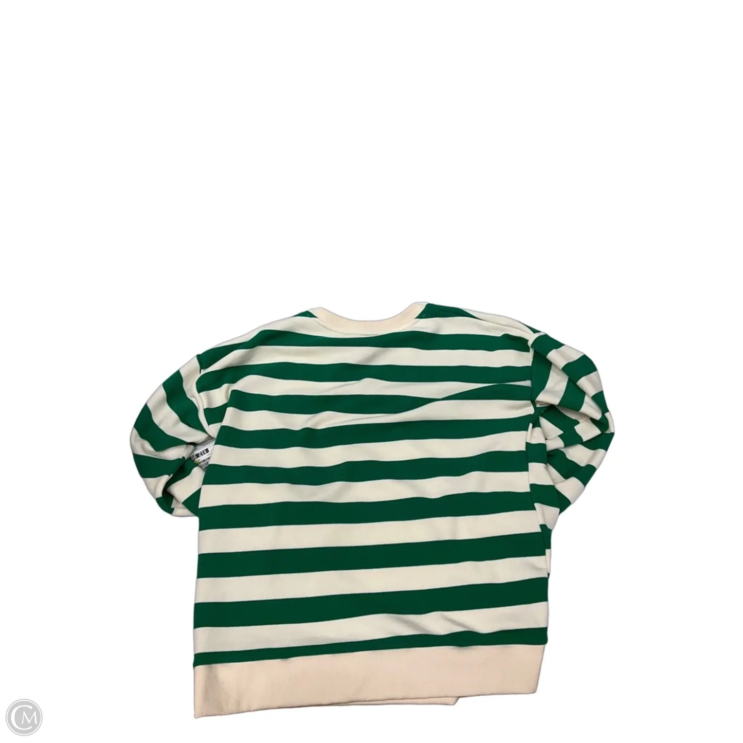 Top Long Sleeve By Betseys Boutique Shop In Striped Pattern, Size: L
