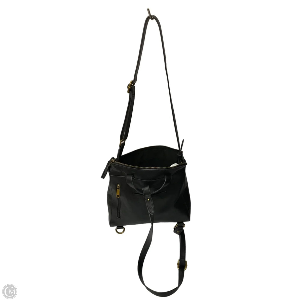 Backpack Leather By Fossil, Size: Medium