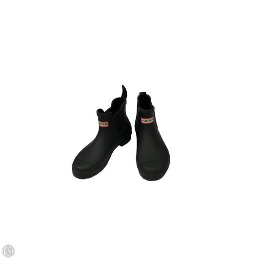 Boots Rain By Hunter In Black, Size: 6