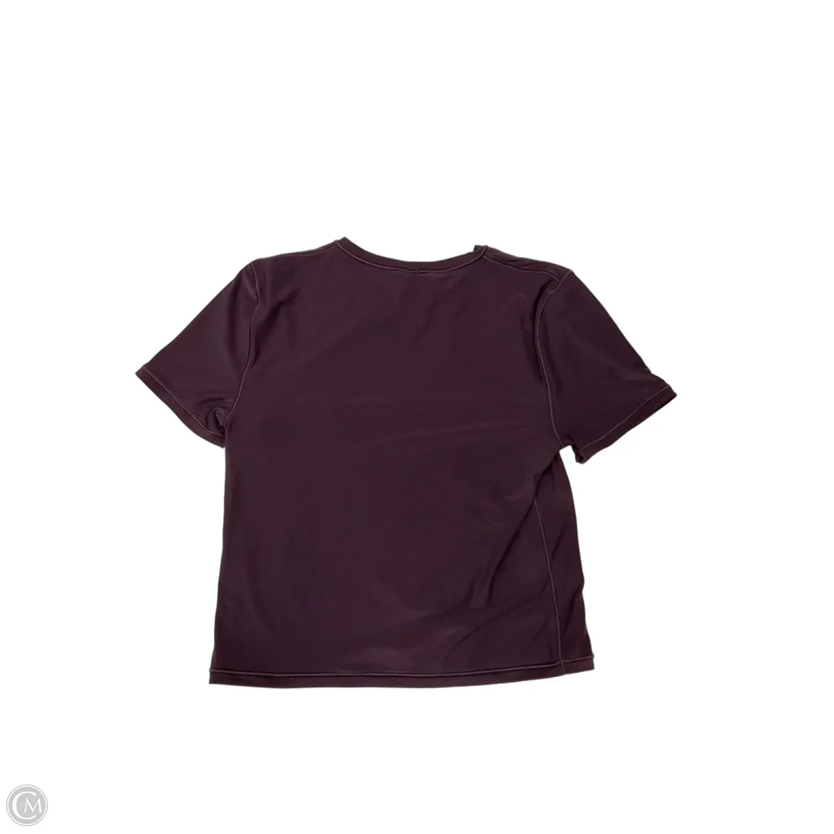 Top Short Sleeve Basic By Aerie In Purple, Size: M