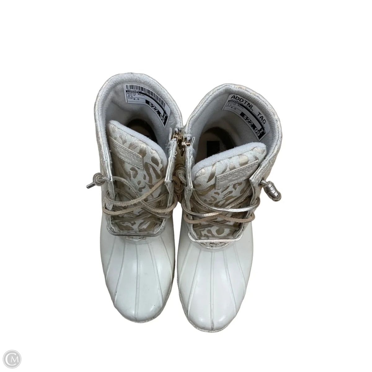 Boots Rain By Sperry In White, Size: 9.5