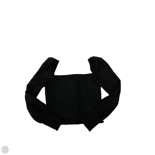 Top Long Sleeve By Gianni Bini In Black, Size: L