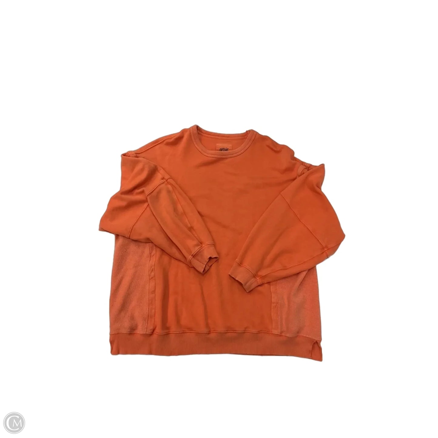 Sweatshirt Crewneck By Aerie In Orange, Size: L
