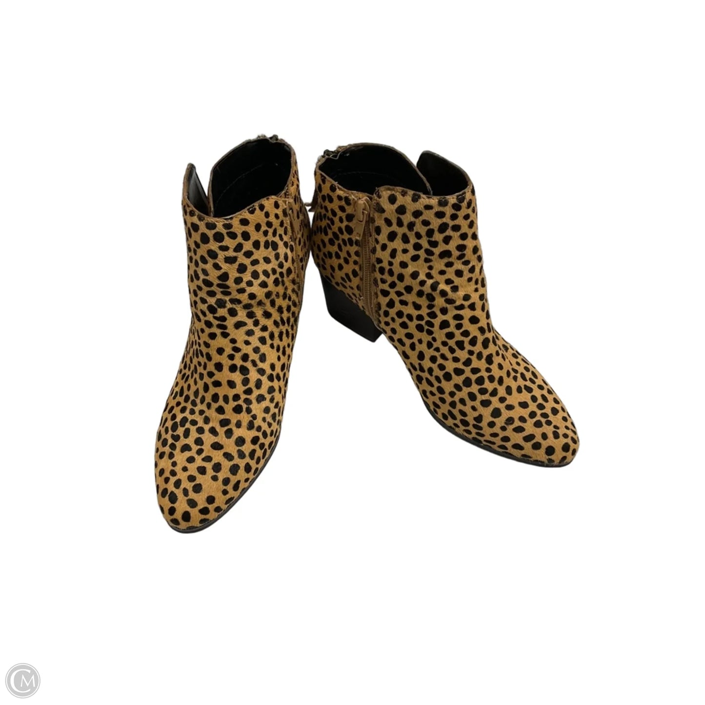 Boots Ankle Flats By Sole Society In Animal Print, Size: 7.5