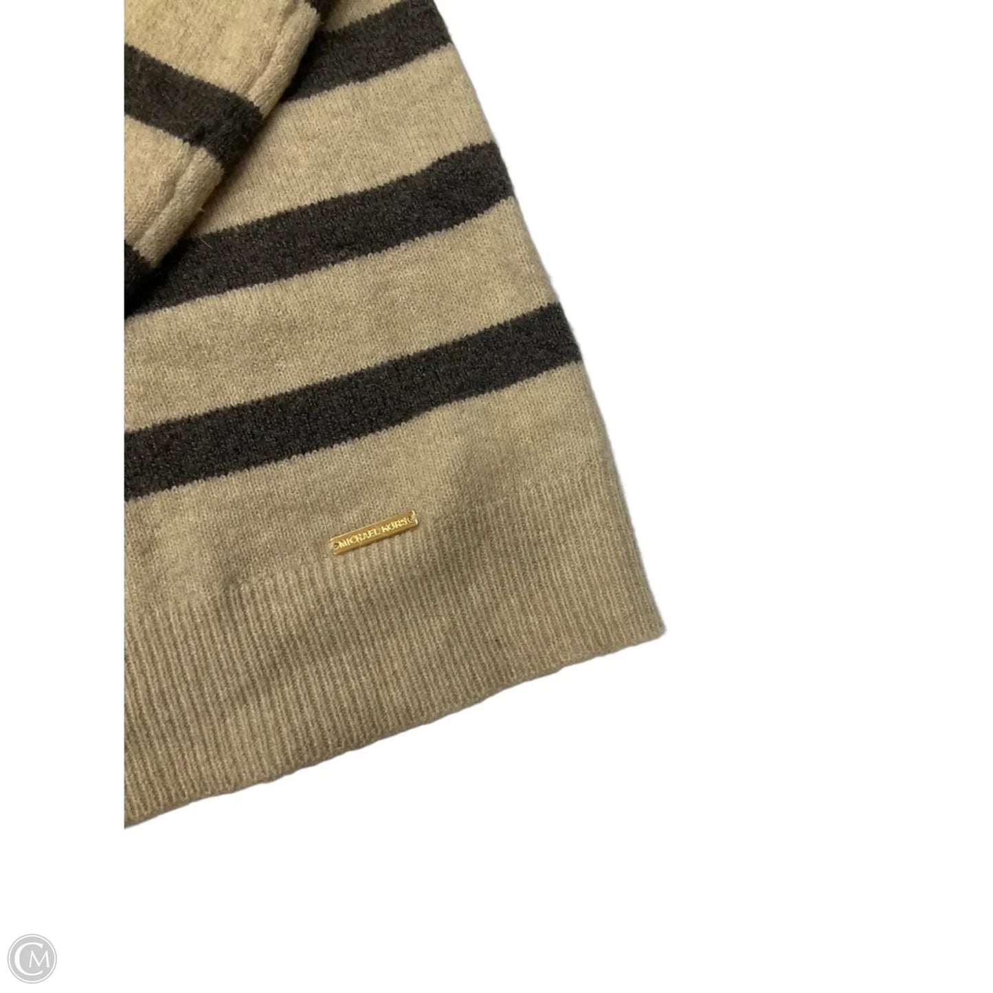 Sweater Designer By Michael Kors In Striped Pattern, Size: S