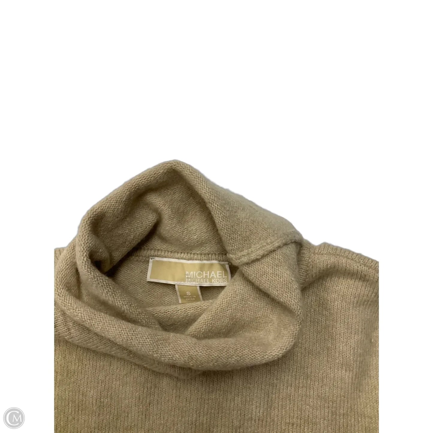 Sweater Designer By Michael Kors In Striped Pattern, Size: S