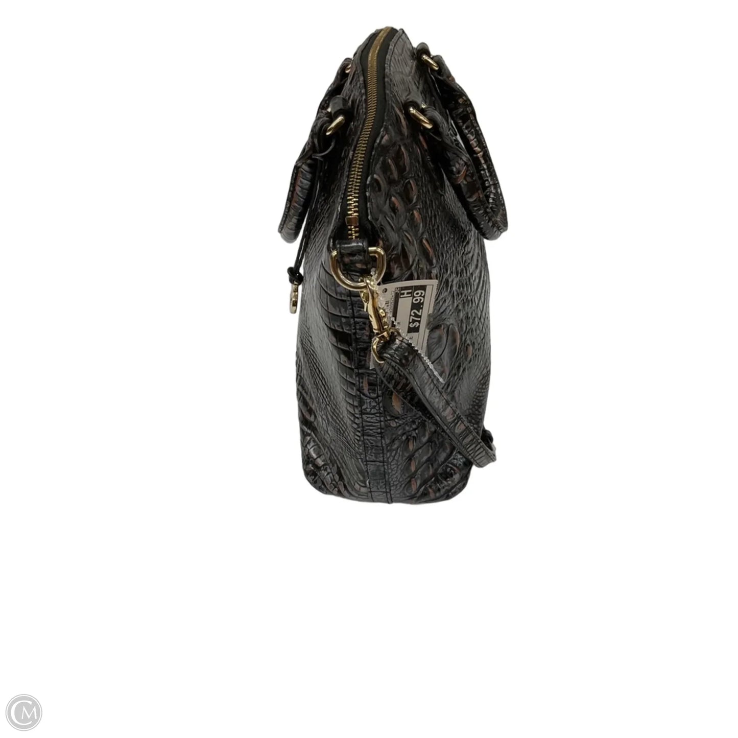 Handbag Designer By Brahmin, Size: Large