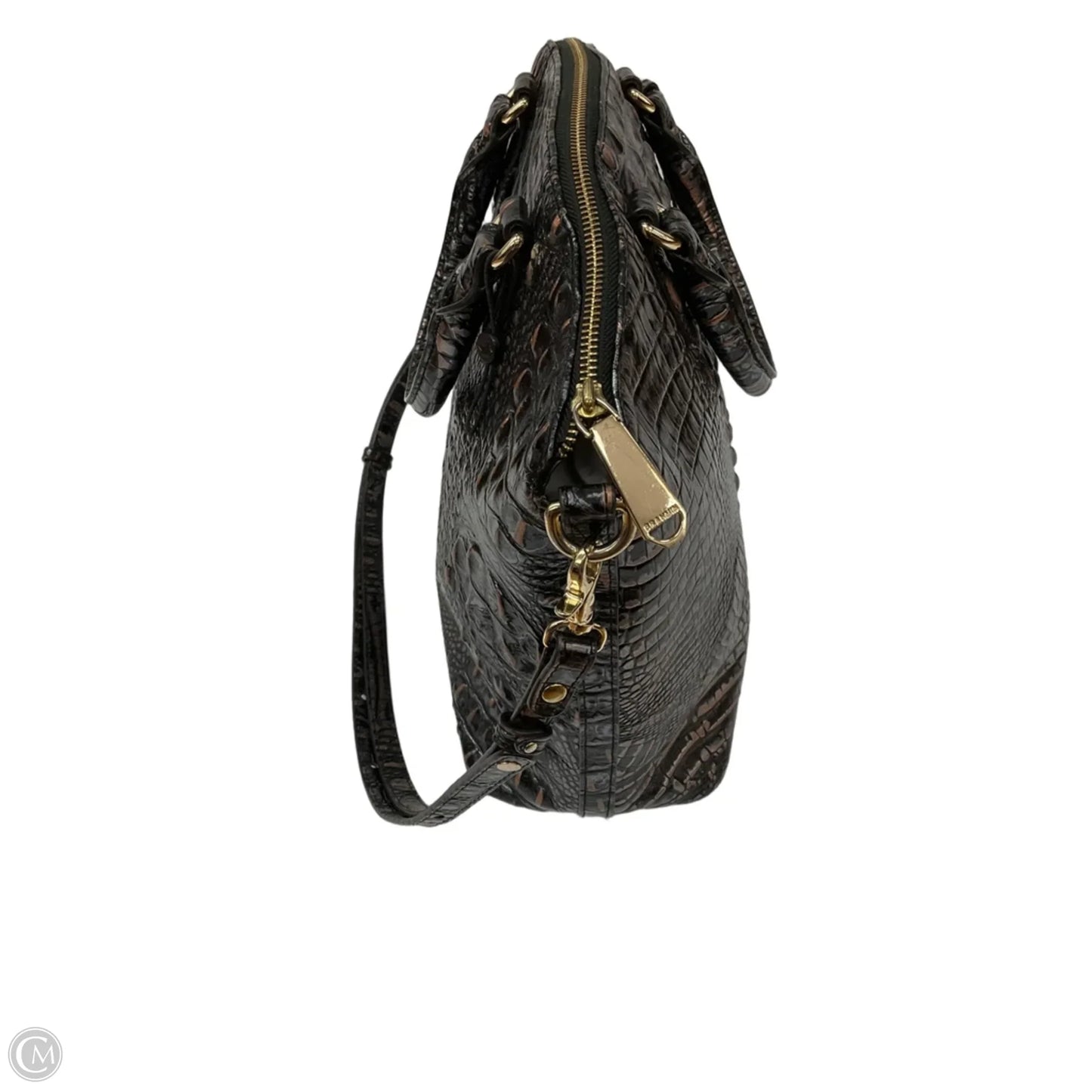 Handbag Designer By Brahmin, Size: Large