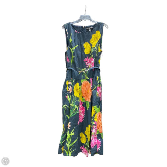 Dress Designer By Karl Lagerfeld In Floral Print, Size: 16