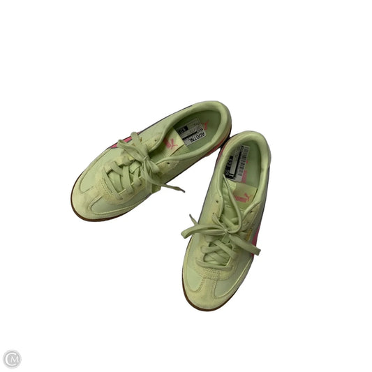 Shoes Athletic By Puma In Green & Pink, Size: 9