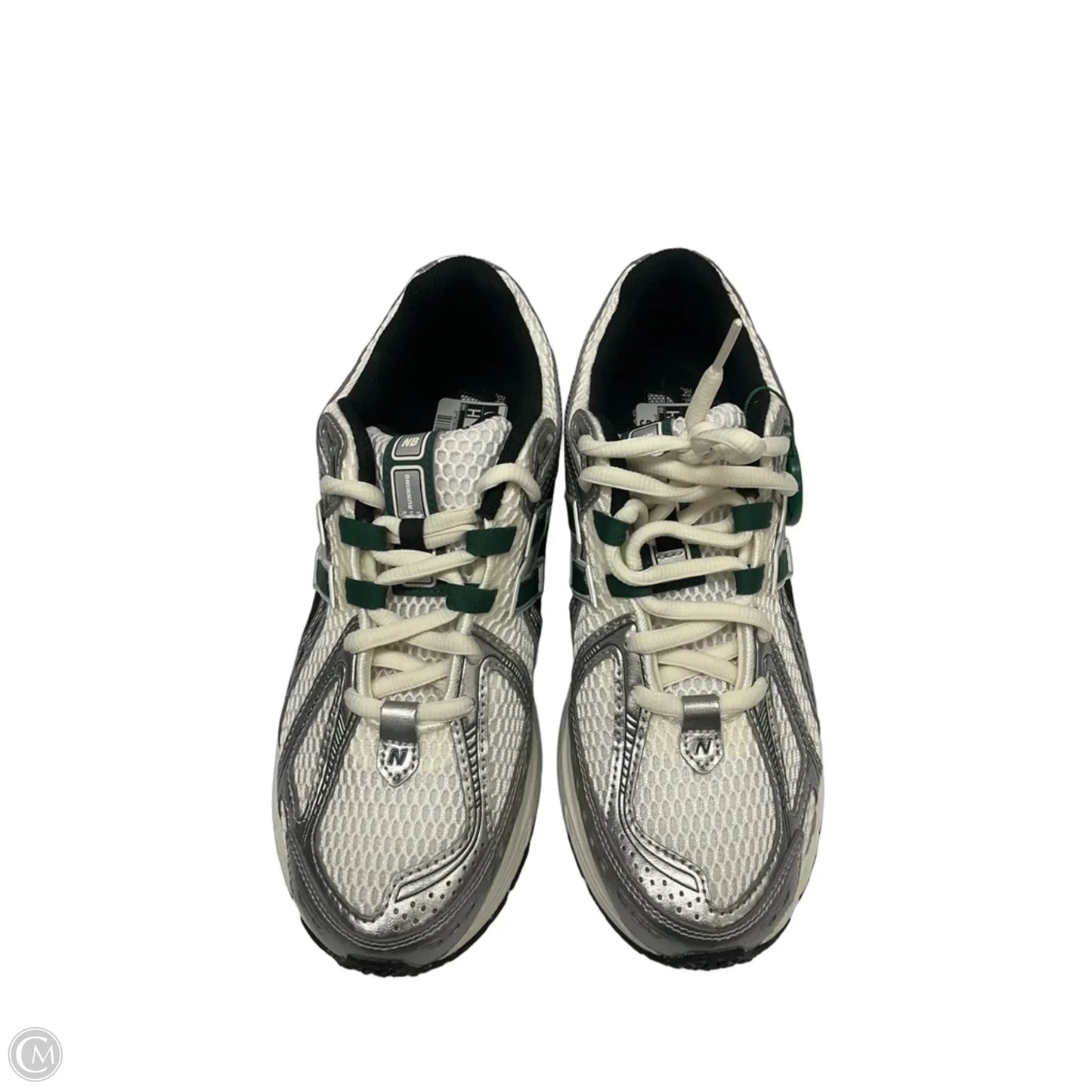 Shoes Athletic By New Balance In Green & White, Size: 7
