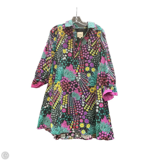 Dress Casual Short By Umgee In Floral Print, Size: M
