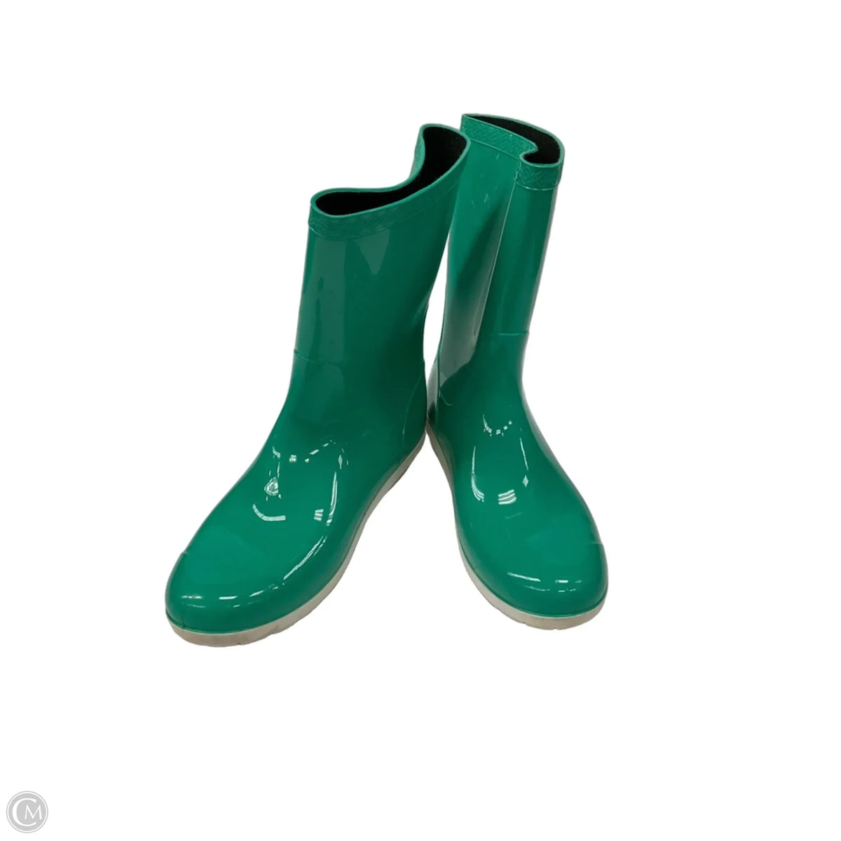 Boots Designer By Ugg In Aqua, Size: 10