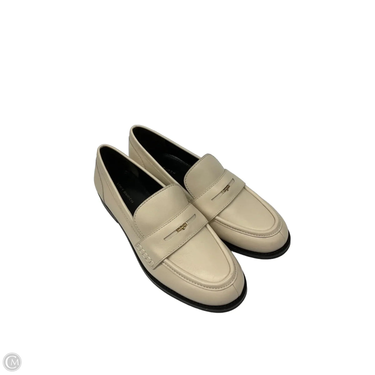 Shoes Designer By Tory Burch In Cream, Size: 7.5