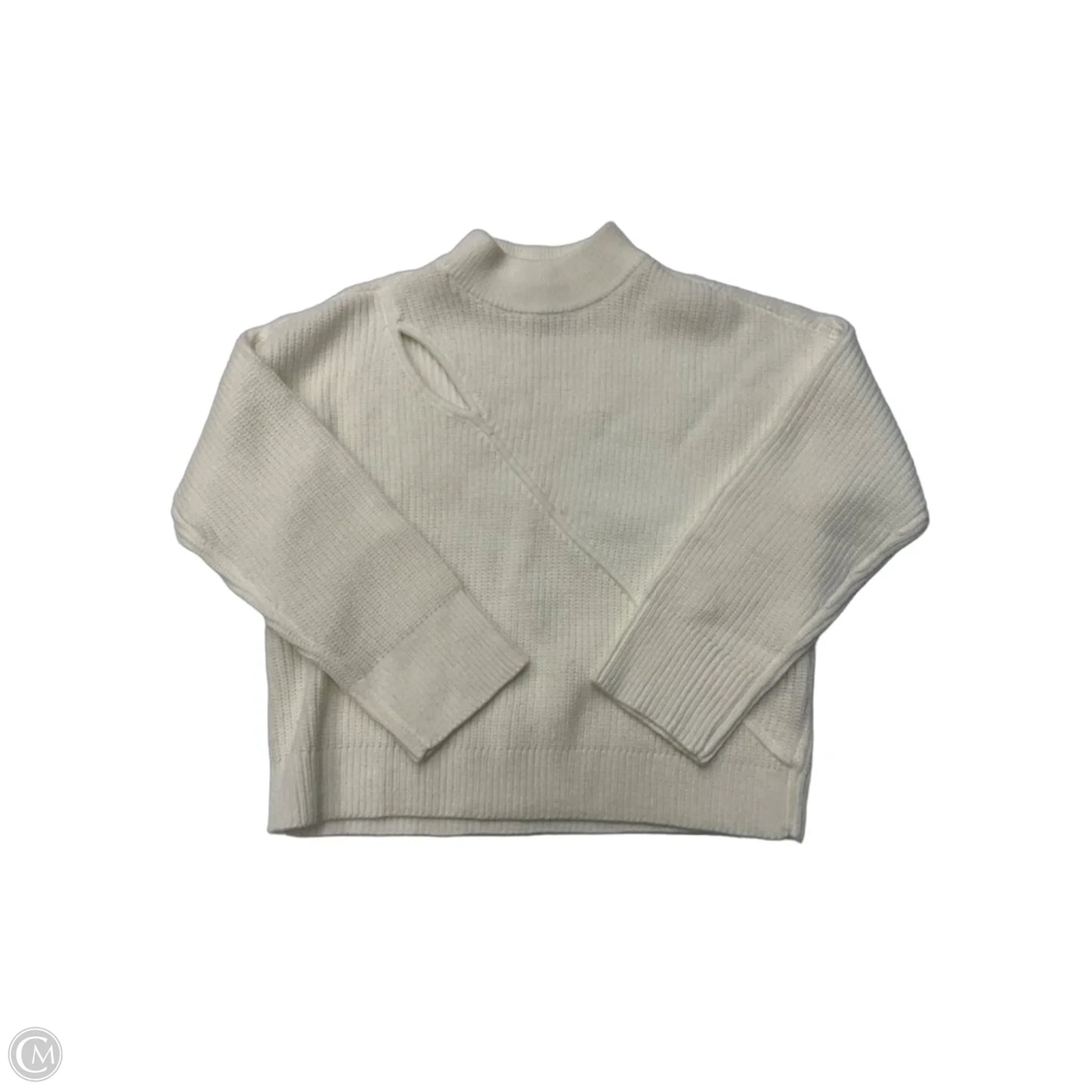 Sweater By Inc In White, Size: L