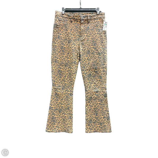 Jeans Boot Cut By 7 For All Mankind In Animal Print, Size: 8