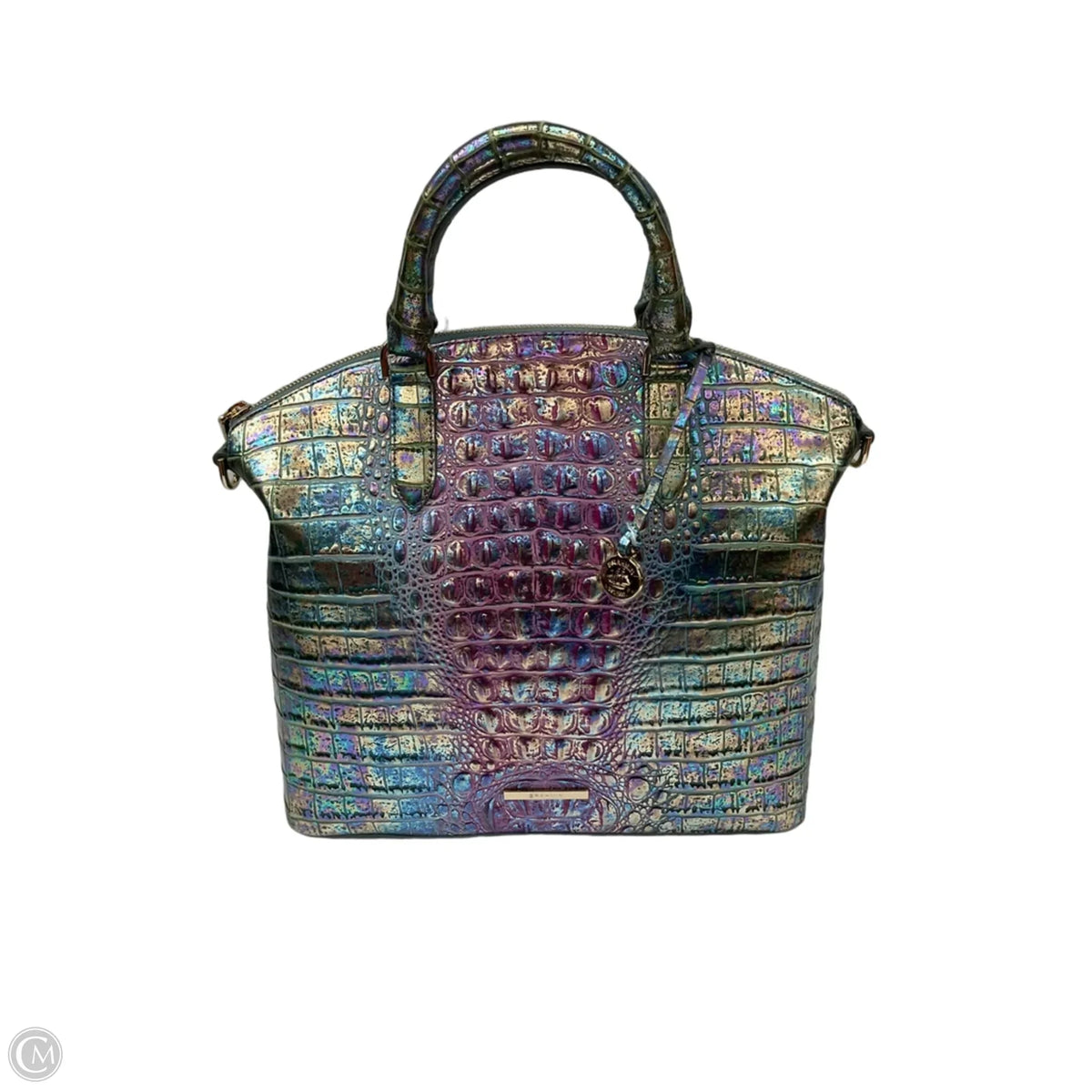Handbag Designer By Brahmin, Size: Medium